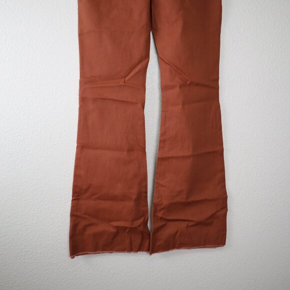 Tinseltown pants sz 9/29 Roast Brown Juniors' Pull-On Flare-Leg Jeans high rise - Picture 6 of 8